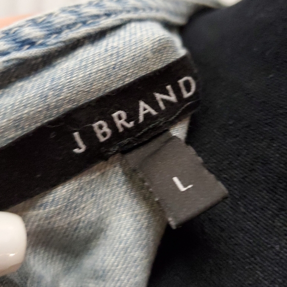 🎀Clearance🎀 NWT JBRAND DENIM embroidered top - Picture 6 of 15